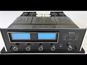 One of our favorite amplifiers from this period - The McIntosh MC-2125