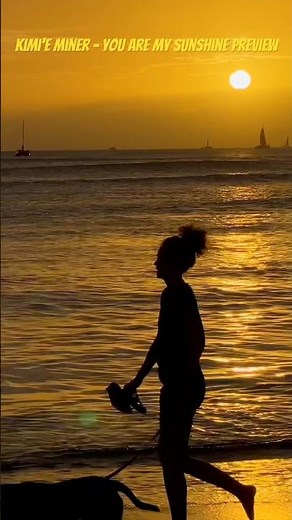 Kimi’e Miner - You Are My Sunshine, watch full video soon #musicvideo #oahulife #hawaiianbeach