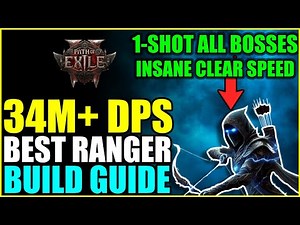 Path of Exile 2 | 34M+ DPS! Best Lightning Ranger Build! (PoE 2 Deadeye Ranger Guide)