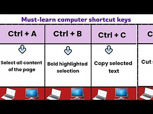 Stop Wasting Time! 40+ Computer Shortcut Keys You MUST Know