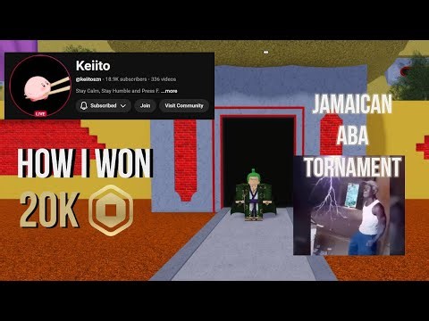 How I Won A 20k Robux ABA Tournament