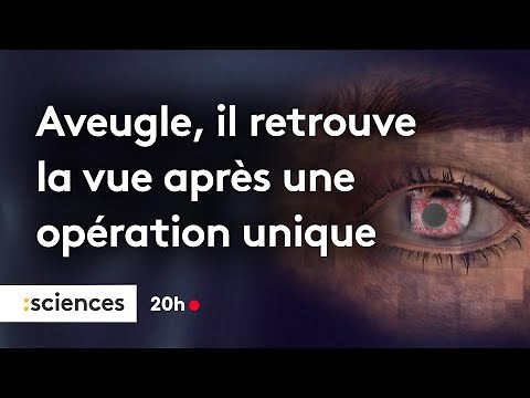 Blind man regains sight after a single operation