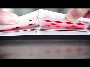 Slow Motion Tabled Faro Shuffle