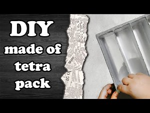 Turn Empty Milk Cartons Into Something Super Useful!