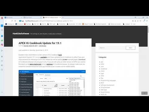 Oracle APEX interactive Grid customization using [ IG Cookbook ]