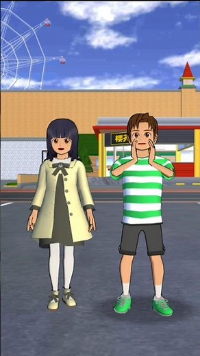 yuta papa&MiO Mama 😭#sakuraschoolsimulater#game #video #shortsvideo #shortsfeed