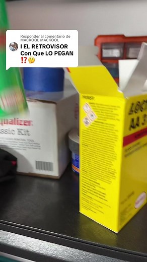 Pegamento Loctite para Retrovisores Internos - Demostración de Uso