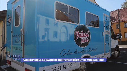 ✂️ Découvrez la Patess Mobile, un salon de coiffure itinérant en Moselle-Sud. À bord, cette coiffeuse coupe et coiffe les habitants, offrant ainsi un moment convivial et pratique, là où les salons traditionnels ont disparu. | Moselle TV