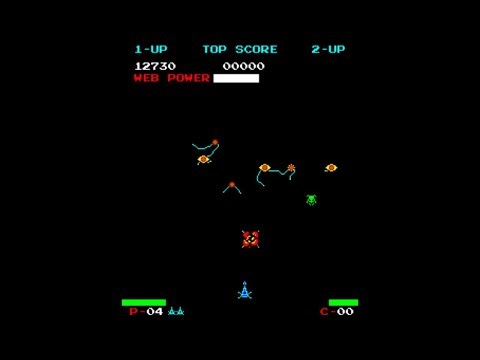 Spiders [Arcade Longplay] (1981) Sigma Enterprises Inc.
