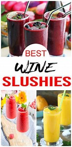 10 Wine Slushies - BEST Frozen Wine Slushy Ideas - How To Make Wine Slushies | Kimspired DIY