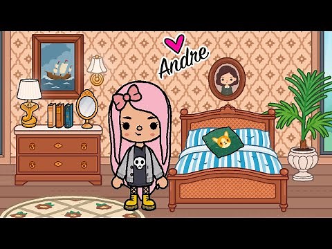 New TOCA BOCA FURNITURE PACK | Andre becomes a gamer Toca Life World