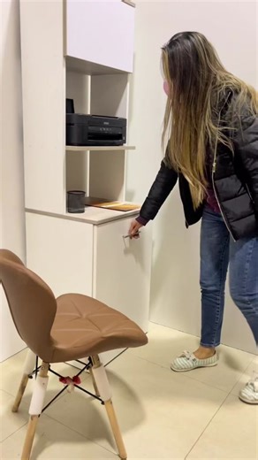 Mueble multifuncional con pizarra🤩✨🧡#parati #fyp #fypシ #foryou #melaminaperu #viral #peru #escritorios #melamina