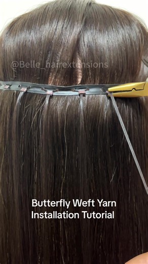 Butterfly Weft Yarn Installation Tutorial
