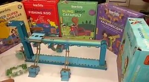 8.6K views · 17 reactions | The Smartivity Stop Drop Gravity Transporter S.T.E.M. Educational D.I.Y. Toy kit is designed to introduce your child to the fundamentals of simple machines and the chain-pulley mechanism and gravity. | Smartivity India | Facebook
