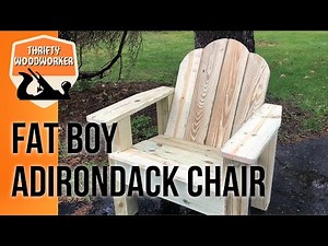 Big Boy Adirondack Chair