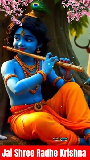 Krishna playing the flute 🔥🪈Divine Harmonies: Exploring Krishna's Flute in Indian Mythology #shorts