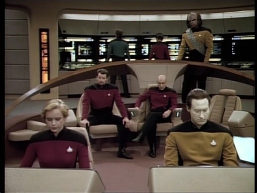 Starfleet Records: Jean Luc Picard, Captain of the USS Enterprise NCC-1701-D. Life in two-dimensionally. Stardate: 44356.9 (2367) #captainpicard "Captain's log, Stardate 44356.9. Sensor diagnostics have been completed and indicate that all systems are normal. There remains no explanation for the images which appeared in our path." Picard decides to resume their course. Ensign Allenby tries to reengage warp drive but the ship lurches due to a collapse of the warp field. Allenby then finds the shi