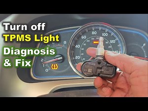 How to recalibrate the TPMS sensors of the Toyota RAV 4