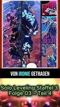 Solo Leveling Staffel 3 Folge 3 - Kampf: Il-Hwan gegen Eis-Monarch - Manhwa Deutsch Recap – Teil 4