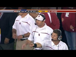 2007 Fiesta Bowl Oklahoma vs Boise State condensed 30 minutes