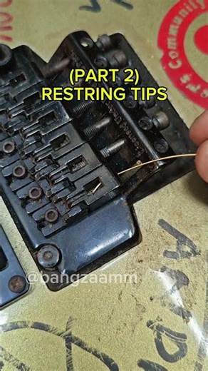 NO NEED STRING BLOCK AGAIN 😪 #guitar