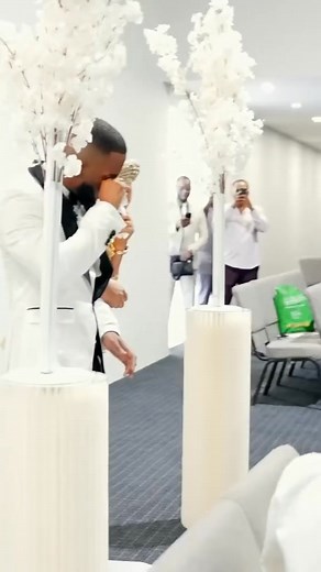 Emotional Groom and Mom walks down the aisle with tears #emotional #weddings | RareMagic Photography