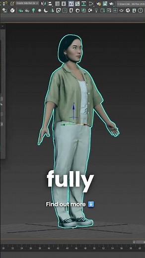 Generate a Fully Rigged Character from Any Image in 3ds Max
