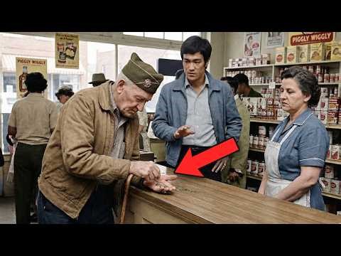 War Hero Counted Coins for BREAD... What Bruce Lee did Next STUNNED Entire Store