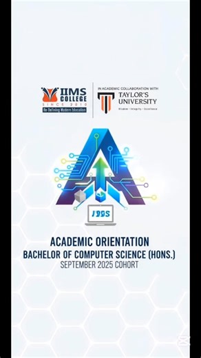 IIMS College held its BCS Academic briefing session for the September 2025 intake. The event's purpose was to welcome students and introduce them to campus life, their classmates, and the faculty. 💫 #IIMS2_0 #studentlife #lifeatiims #orientation2025 #collegelife #bcs #taylorsuniversity | IIMS