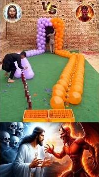 Jesus Vs Satan: Only 1% God Lovers will see this blessing video✨♥️🙏 #jesus #shorts #edit #fé #faith