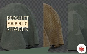 你必须知道的 C4D Redshift 面料材质技巧教程
