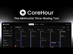 CoreHour - A Minimalist Time Boxing App