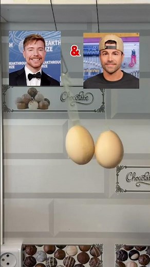 MrBeast vs Mark Rober: Checking the crazy experiment with eggs! #Mrbeast #markrober #challenge #vs