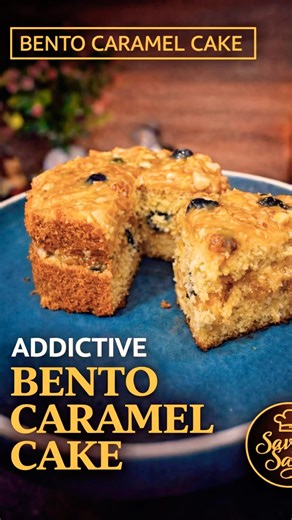 Soft & Fluffy Vanilla Bento Cake 🍰