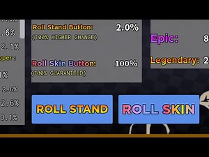 [YBA] ROLL A SKIN??! Why... Uzu