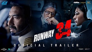 507K views · 18K reactions | ⁩Every second counts. Proudly presenting the trailer of Ajay Devgn’s directorial film Runway 34. We are ready for take-off. #Runway34Trailer https://bit.ly/Runway34Trailer Amitabh Bachchan Ajay Devgn Rakul Preet Boman Irani CarryMinati Aakanksha singh Angira Dhar ADFFilms Kumarmangat Pathak #VikrantSharma #MeenaIyer Panorama Studios #HasnainHusaini #JayKanojia #sandeepkewlani | Kajol | Facebook