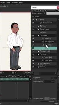 How To Create Animation || How To Bind Bones To The Character #animation #mohoanimation #2d