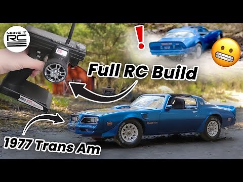 It’s Mint!.. Until The First Test Drive 💥 Custom RC Trans Am Build 🔧