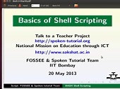 Basics of Shell Scripting in English