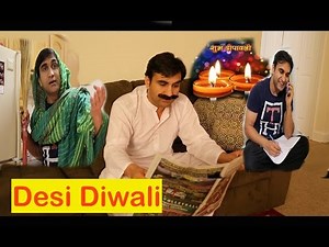 Desi family on Diwali | Lalit Shokeen Comedy |
