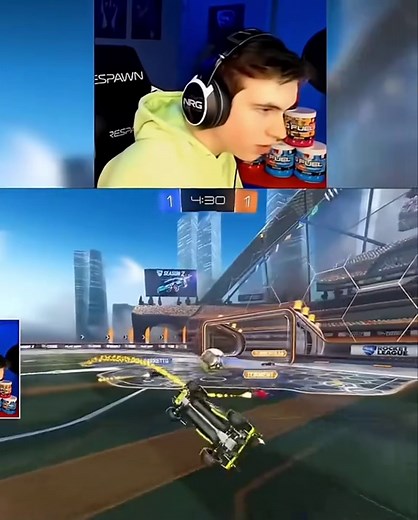 Musty's Epic Rocket League Passing Play
