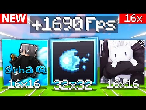 The 3 Best Bedwars/PvP Texture Packs - FPS Boost (1.8.9) Asmr