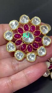 8 comments | Luxury next to original diamond uncut Kundan handmade earrings ping 8826689946 | Swar Jewels | Facebook