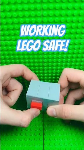 working Lego safe tutorial #lego #legotutorial #puzzlebox