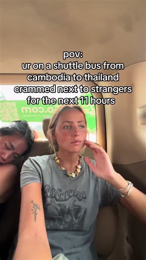 Backpacking Journey: Shuttle Bus from Cambodia to Thailand