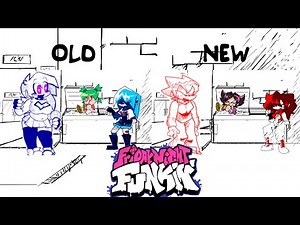 FNF SkyBlue & NuSky VS Pico & GF Blue | Skyverse | BLUE - OLD vs NEW