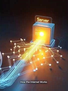 How the Internet Works in 6 Seconds | Beginner Friendly Tech Animation #shorts #coding #smartphone