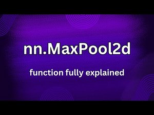 nn.MaxPool2d | PyTorch function fully discussed | kernel_size , ceil_mode , return_indices, dilation