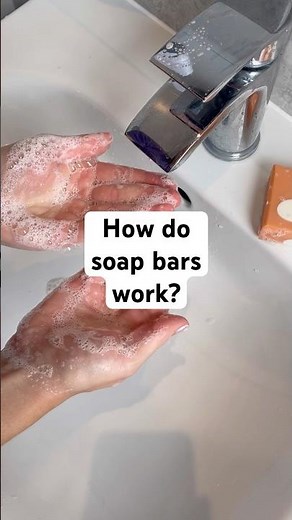How do soap bars work? #soapbar