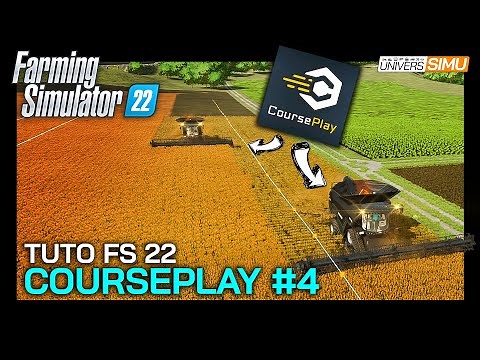Les OUTILS MULTIPLES du COURSEPLAY sur FARMING SIMULATOR 22 : GROS débit de chantier !